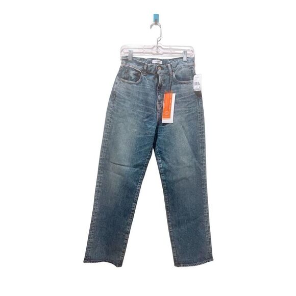 Moussy Vintage WOODHAVEN WIDE STRAIGHT Jeans blue 28” - Picture 10 of 11